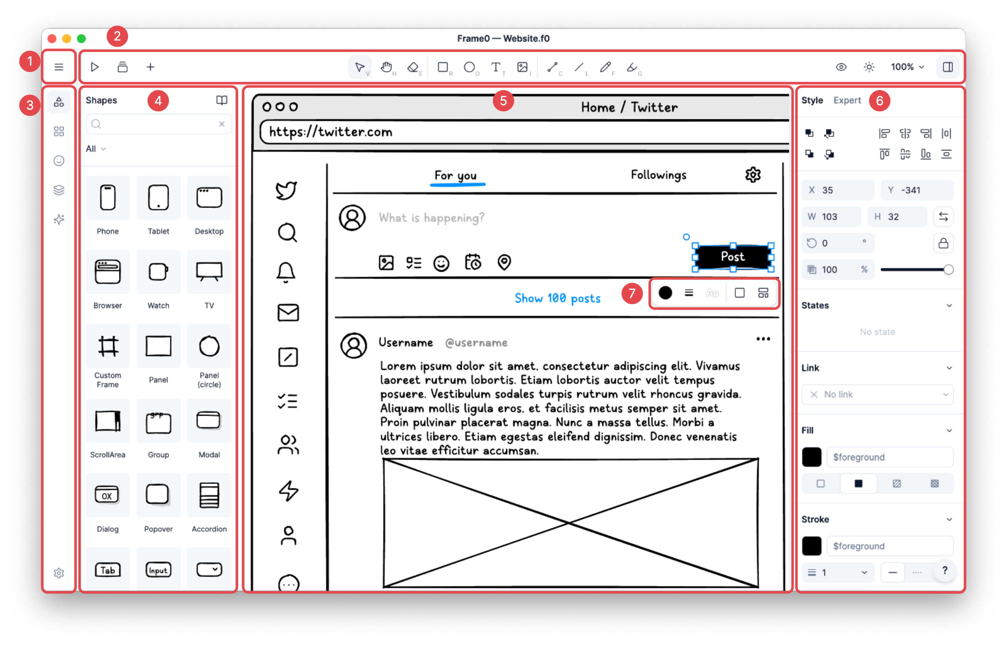 User Interface